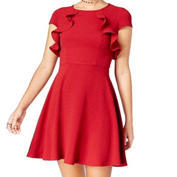 B Darlin Dresses & Skirts - NWT B Darlin Juniors' Ruffled A-Line Dress B Darlin Dresses & Skirts - NWT B Darlin Juniors' Ruffled A-Line Dress